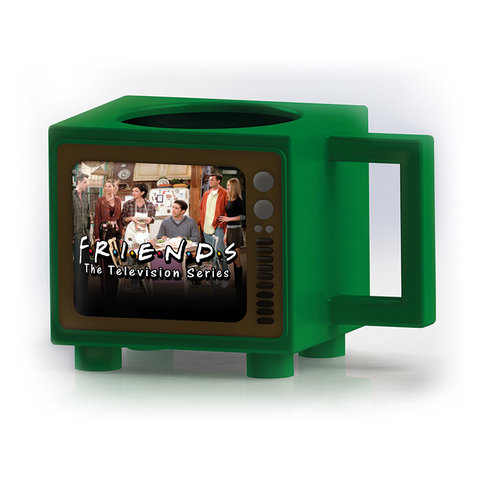 Friends Rather Be Watching - Mug Rétro TV Thermo-Réactif