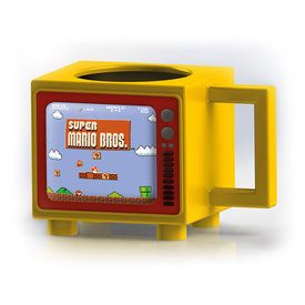 Nintendo Super Mario Like A Boss Mug - Rétro TV Thermo-Réactif