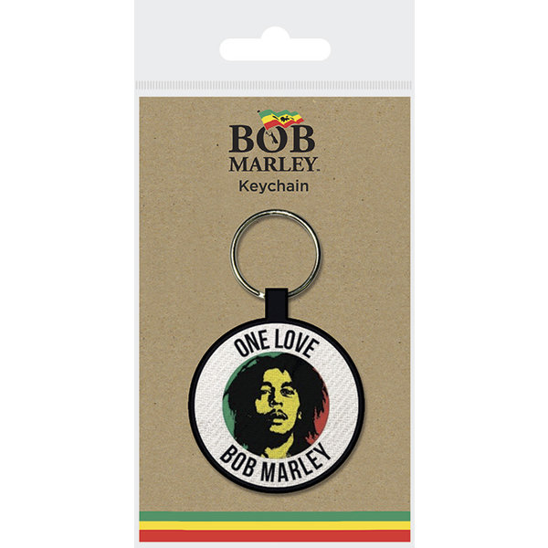 Bob Marley One Love - Woven Keyring