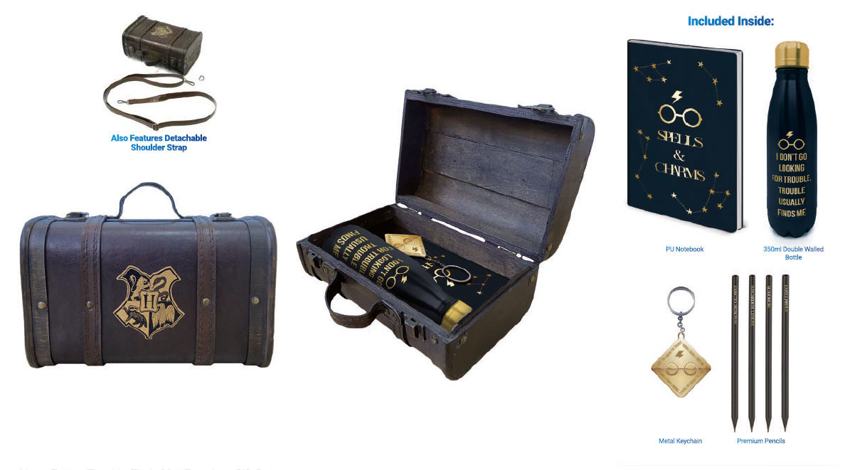 Harry Potter Trouble Finds Me Premium Gift Set Hole in the Wall Hole in