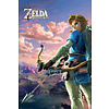 The Legend Of Zelda Breath Of The Wild Hyrule Scene Landscape - Maxi Poster