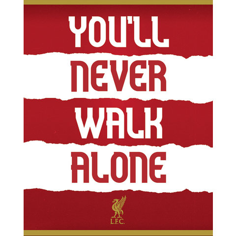 Liverpool FC You'll Never Walk Alone - Mini Poster