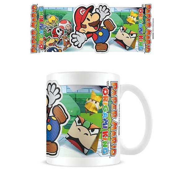 Paper Mario Scenery Cut Out - Mug