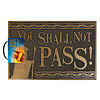 Lord Of The Rings You Shall Not Pass - Rubber Paillasson
