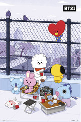 Products tagged with bt21 poster