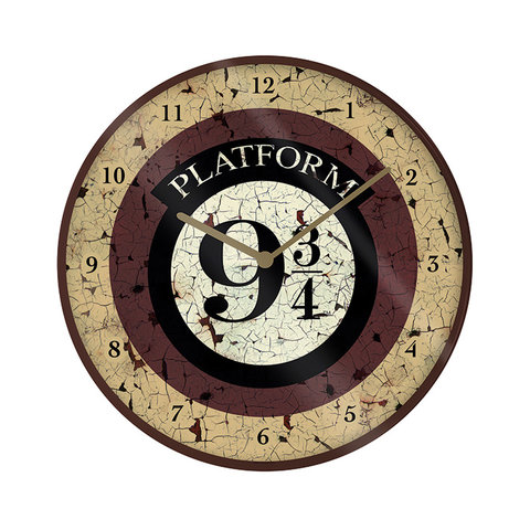 Harry Potter Platform 9 3/4 - 10" Horloge Murale
