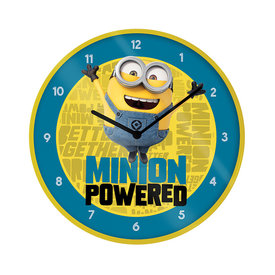 Minions The Rise Of Gru Minion Powered - 10" Horloge Murale