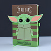 Star Wars The Mandalorian The Child I Am All Ears Green - Premium A5 Notebook