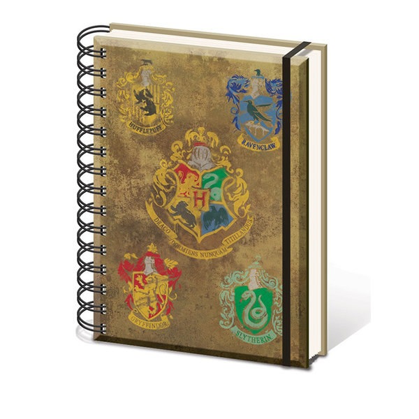 Harry Potter Hogwarts Crest - A5 Notebook