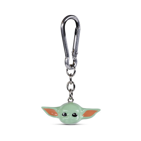 Star Wars The Mandalorian Baby Yoda - Porte-clés 3D en Polyrésine
