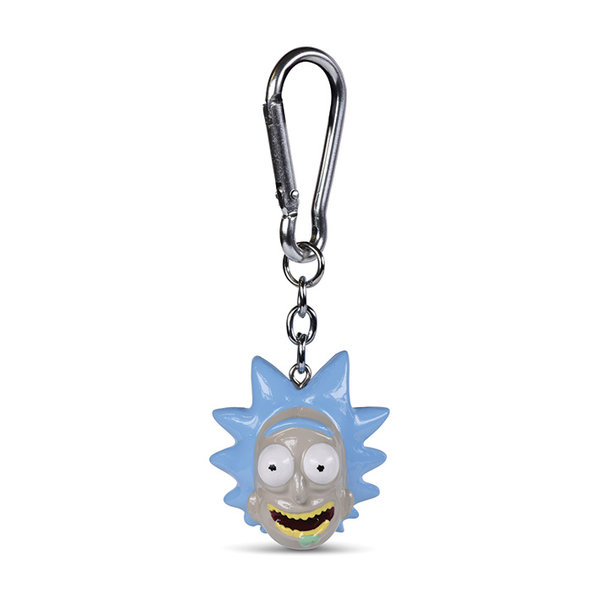 Rick And Morty Rick Head - Polyresin 3D Sleutelhanger