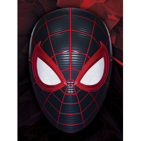 Spider-Man Miles Morales The Mask Of A Hero - Impression sur Toile 30x40cm