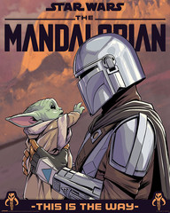 Products tagged with the mandalorian poster