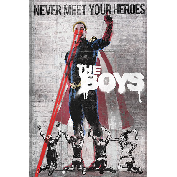 The Boys Homelander Stencil - Maxi Poster