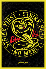 Produits associés au mot-clé cobra kai poster