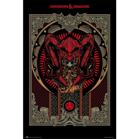 Dungeons & Dragons Players Handbook - Maxi Poster