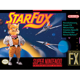 Super Nintendo Star Fox - Canvas 30x40cm