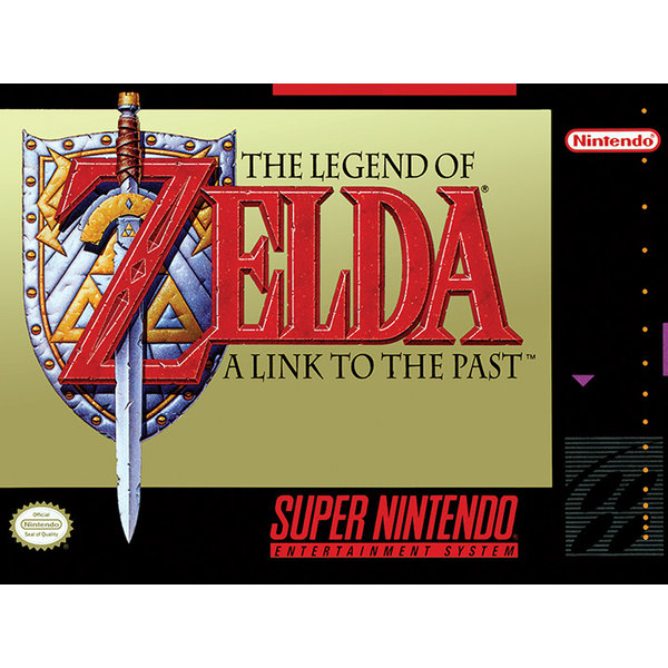 Super Nintendo Zelda - Impression sur Toile 30x40cm