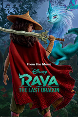 Producten getagd met raya and the last dragon poster