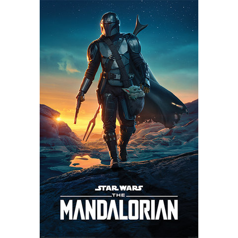 Star Wars The Mandalorian Nightfall - Maxi Poster