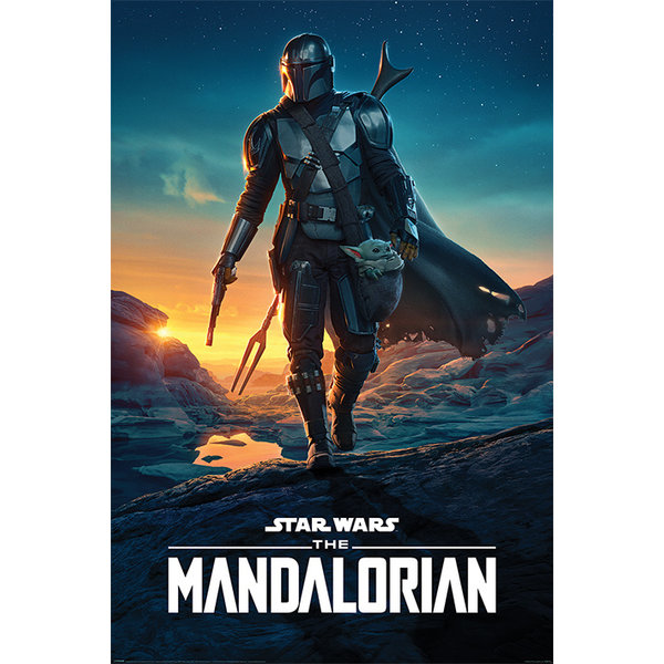 Póster - Star Wars The Mandalorian (On The Run) - EN STOCK