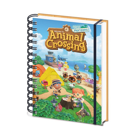 Animal Crossing New Horizons - A5 3D Lenticular Notebook