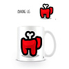 Among Us Red Died - Mug