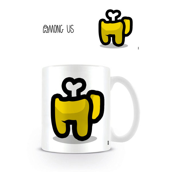 Among Us Yellow Died - Mug