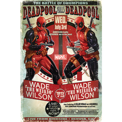 Deadpool Wade vs Wade - Maxi Poster