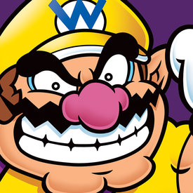 Super Mario Wario - Impression sur Toile 40x40cm