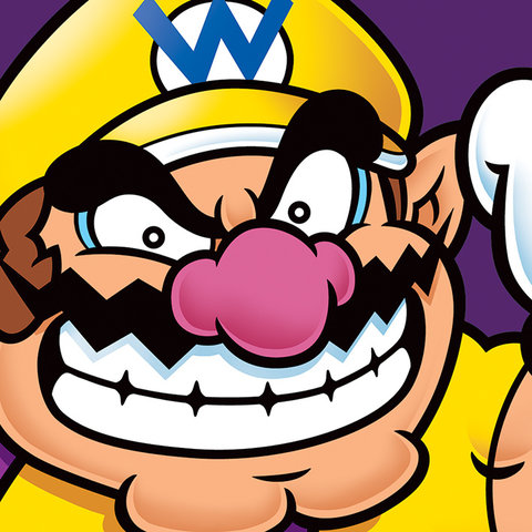 Super Mario Wario - Canvas 40x40cm