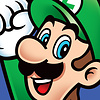 Super Mario Luigi - Impression sur Toile 40x40cm
