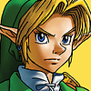 The Legend Of Zelda Link - Impression sur Toile 40x40cm