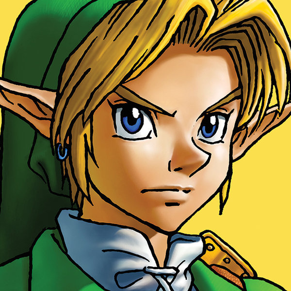 The Legend Of Zelda Link - Impression sur Toile 40x40cm
