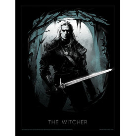 The Witcher Lair Of The Beast Affiche Encadrée