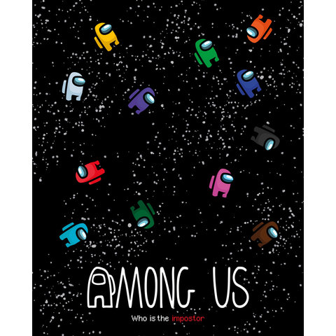 Among Us Keyart Mini Poster Hole In The Wall