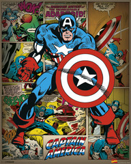 Produits associés au mot-clé Captain America Poster