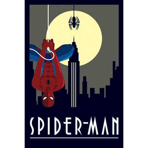 Marvel Deco Spider-Man Hanging - Maxi Poster