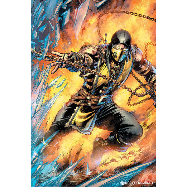 Mortal Kombat Scorpion - Maxi Poster