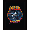 Vincent Trinidad Lazer Sharks - Framed Print