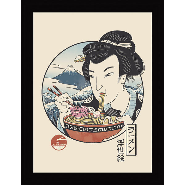 Vincent Trinidad Taste Of Japan - Framed Print