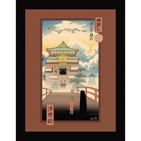 Vincent Trinidad Ukiyoe Spirits - Framed Print