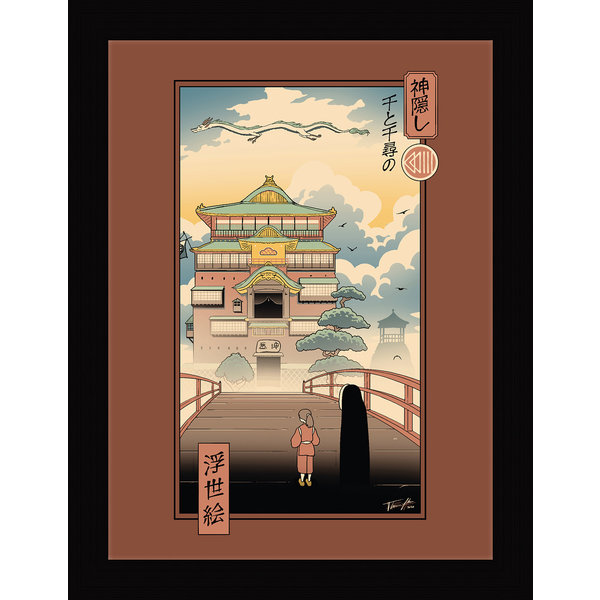 Vincent Trinidad Ukiyoe Spirits - Framed Print