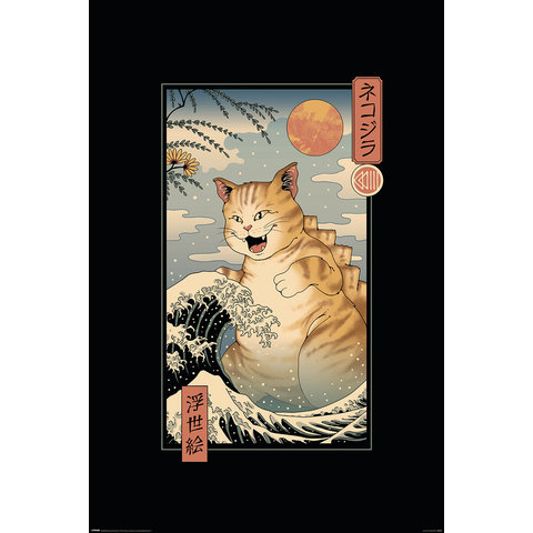 Vincent Trinidad Catzilla Wave - Maxi Poster