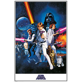 Star Wars A New Hope One Sheet - Maxi Poster