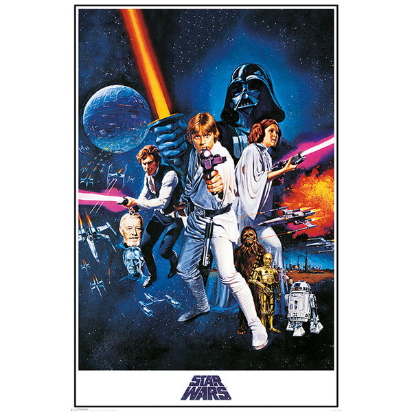 Star Wars A New Hope One Sheet - Maxi Poster