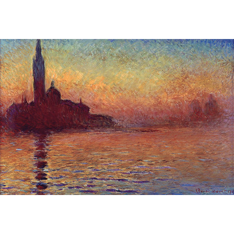 Claude Monet San Giorgio Maggiore At Dusk - Maxi Poster