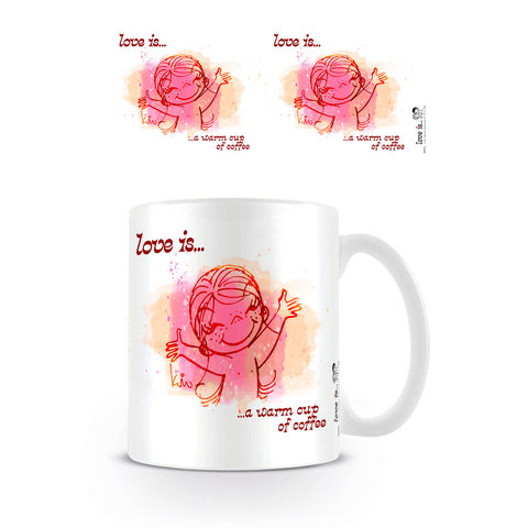 Love is ... A Warm Cup Of Coffee - Mug