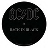 AC/DC Back In Black -Feutrine Vinyle