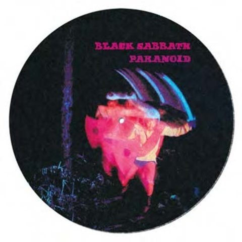 Black Sabbath Paranoid - Feutrine Vinyle